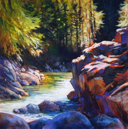 Above the Falls