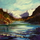 Autumn Shadows, Bow River