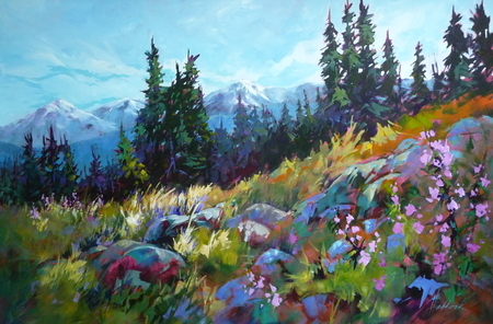 Boulders and Blossoms