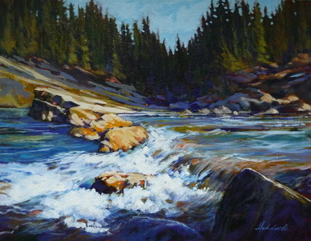 Catching the Light, Elbow Falls