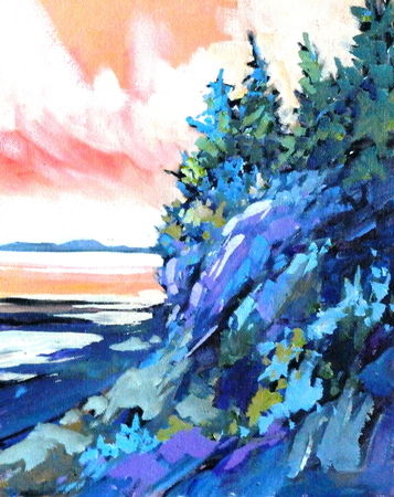 Dusk at Duke Point