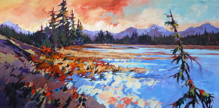 Dusk over the Lake