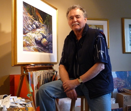 Perry in studio