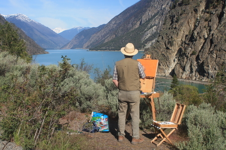 Plein air near Lillooet
