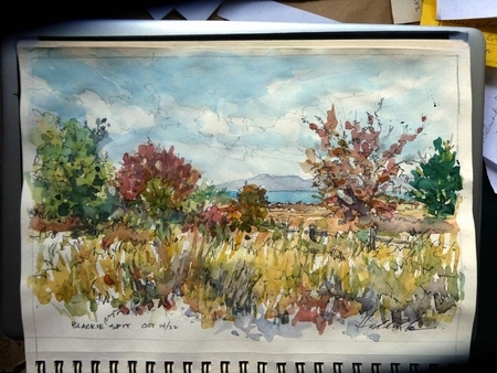 Plein air Oct 14, 2022