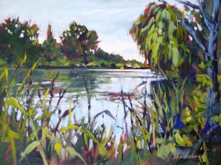 The Seine at Pressagny