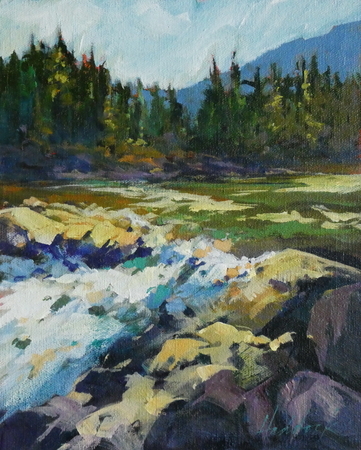 Tumbling Waters, Elbow Falls