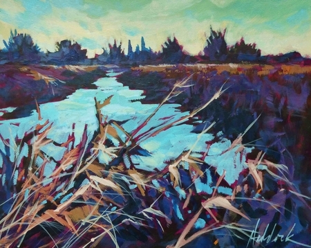 Twilight Over the Fen